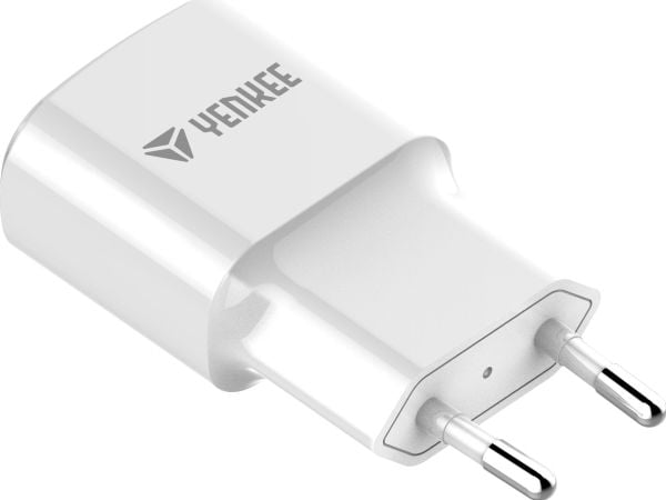 Yenkee YAC 2023WH laddare - 1x USB-A 2.4 A (30016820)