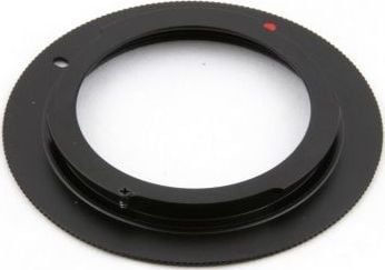Pixco adapter fra NIKON [AF/Ai/AiS] til M42 + låsing / slim