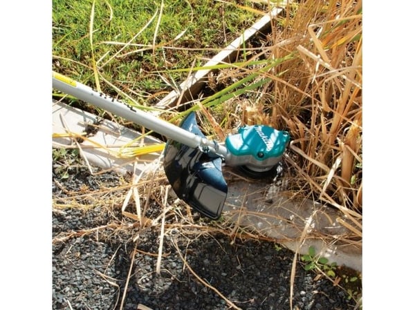 Makita DUR368APT2, 2-i-1 hekke- og trådkutter, 35 cm, Blad og nylontråd, U-type håndgrep, 6500 RPM, Grønn