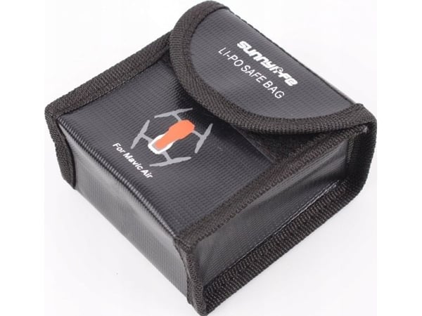 SunnyLife fodral/etui för 2× batteri till DJI Mavic Air - brandsäkert