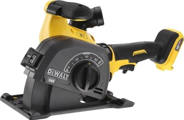 DeWALT DCG200NT-XJ, Musta, Keltainen, 12,5 cm, 2,22 cm, 14 mm, 9000 RPM, 3,2 cm