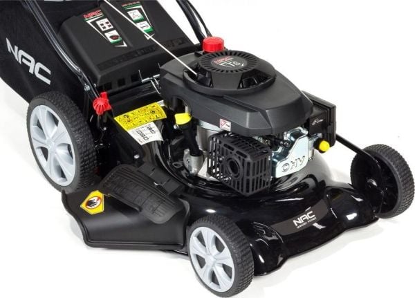 NAC bensindriven gräsklippare med påkörningsrulle 146cc LS50-146- HS-NG