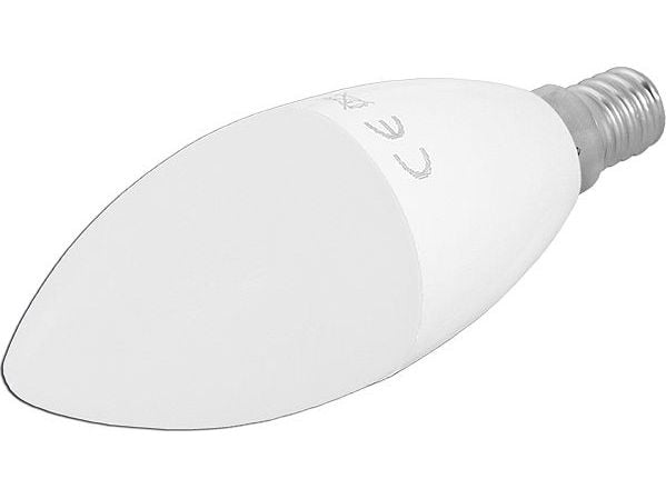 LTC LED-pære C37 E14 SMD 7W 230V, varm/hvit, 560 lm