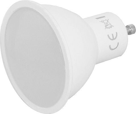 LTC LED-pære GU10 SMD 7W 230V varm hvit 560 lm