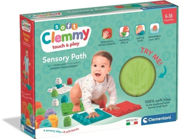 Clementoni 17352, Babylekmatta, Multifärg