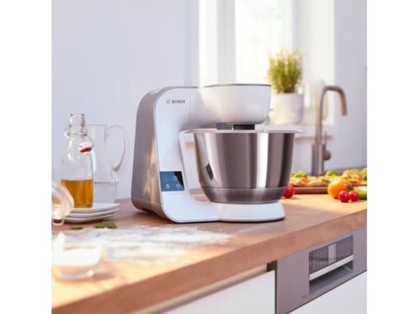 Bosch MUM5 MUM5XW10 - Kjøkkenmaskin - 1000 W - hvit/sjampanje