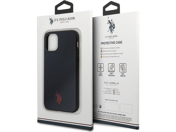 Deksel US Polo Assn US Polo USHCN65PUNV iPhone 11 Pro Max Mørkeblå/Mørkeblå Polo Collection