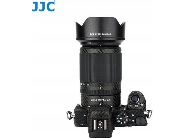 Motljusskydd JJC HB-90A (HB90A) för Nikon NIKKOR Z DX 50-250mm