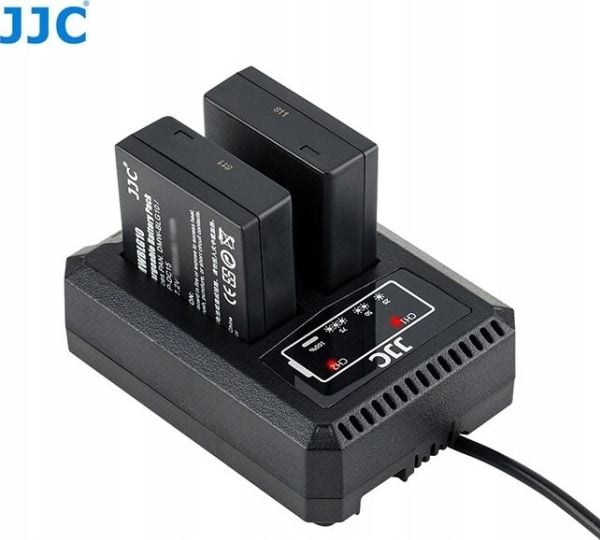 JJC Kameralader Dobbel Usb-lader For Panasonic Dmw-blg10 / Dmw-ble9 / Leica Bp-dc15