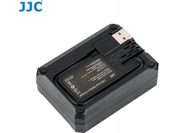 Lader til kamera JJC dobbel USB-lader for Panasonic DMW-BLC12 / Sigma BP-51 / Leica BP-DC12