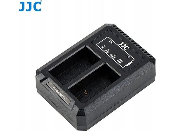 Laddare till kamera JJC dubbel laddare USB för Panasonic DMW-BLC12 / Sigma BP-51 / Leica BP-DC12