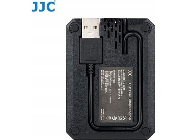 Laddare till kamera JJC dubbel laddare USB för Panasonic DMW-BLC12 / Sigma BP-51 / Leica BP-DC12