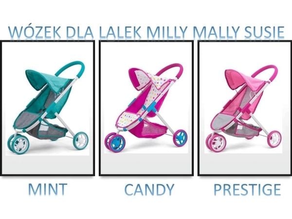 Milly Mally Susie Prestige mint baby golf-lekekjøretøy