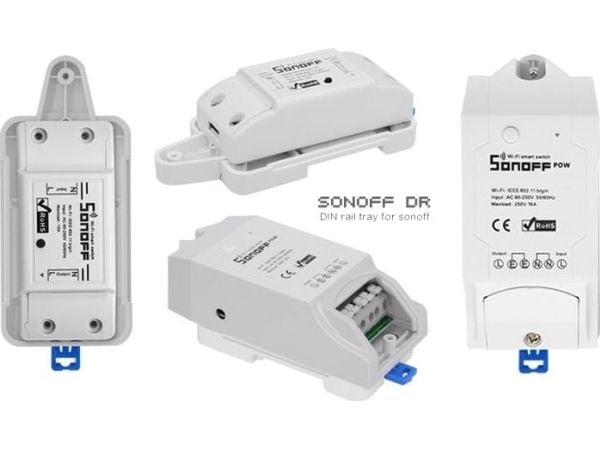 Sonoff Smart Switch Sonoff Basic R2, 2200W, 230VAC, app-styrd, Wi-Fi, röststyrning