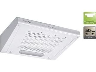 Concept OPP1050, 185 m³/t, Ducted/Resirkulerende, 66 dB, 65 cm, 75 cm, Veggmonterbar