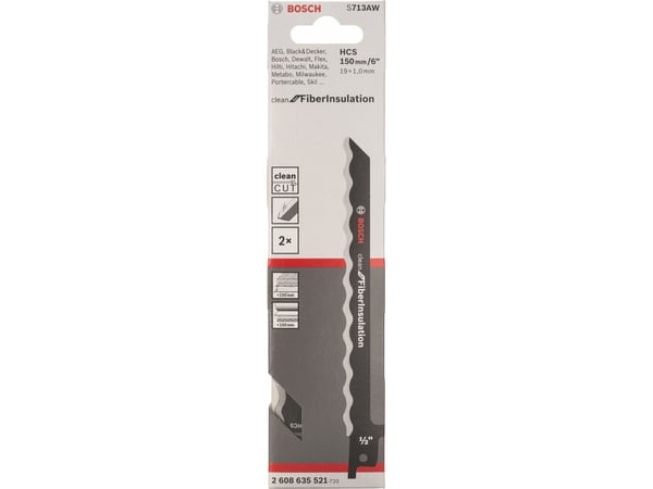Bosch BAJONETSAVKLINGE S713AW KNIVSKÆR 2 STK 2 STK
