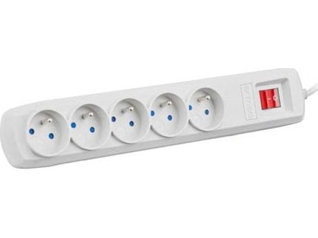Armac ARC 5 - Strømstødsbeskytter - AC 230 V - 2300 Watt - output-stikforbindelser: 5 - 5 m ledning - grå