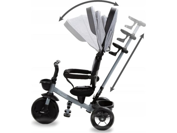 Kidwell trehjulssykkel AXEL grå Titanium Grey