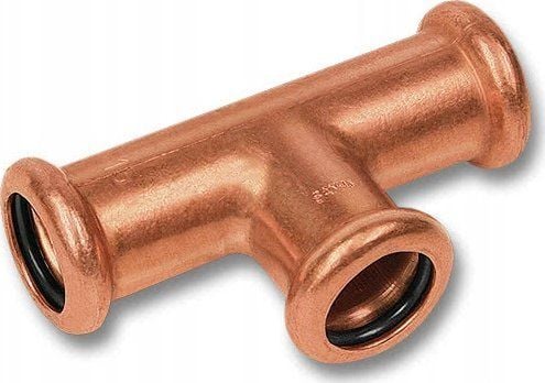 SANHA overgangs-T Therm C-stål med GW 35-1/2" (124130G3512)