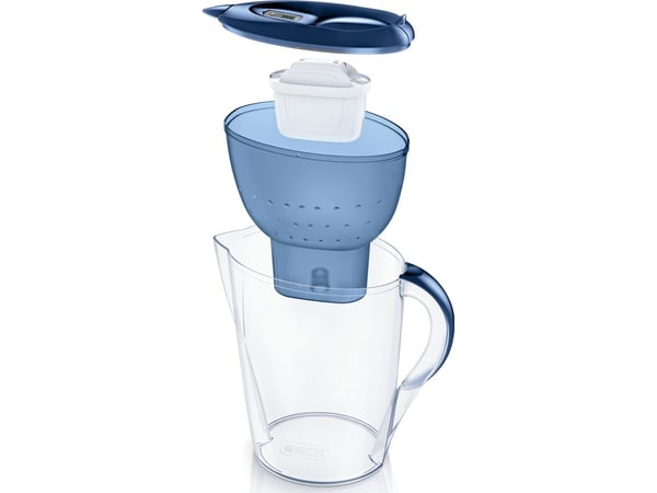Brita vannfilterkanne Marella XL Memo, volum 3,5 l, Maxtra Pro, blå (1052778)