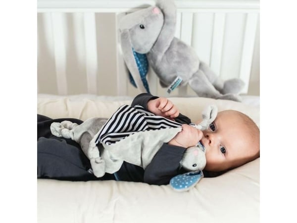 Whisbear Whisbear Whisbear DouDou peitto pehmoinen pupu harmaa