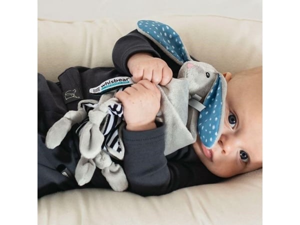 Whisbear Whisbear Whisbear DouDou peitto pehmoinen pupu harmaa