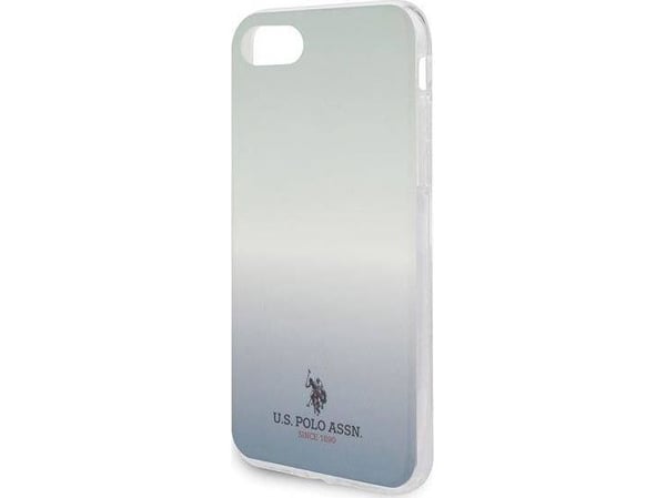 Deksel US Polo Assn US Polo USHCI8TRDGLB iPhone 7/8/SE 2020 Blue/Blue Gradient Pattern Collection