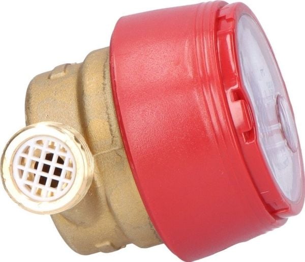 BMETERS antimagnetisk vannmåler GSD8-I varmt vann 1/2" AC Q3-1,6 m3/h Tmax:90°C L=110mm MID R100/R50 AM