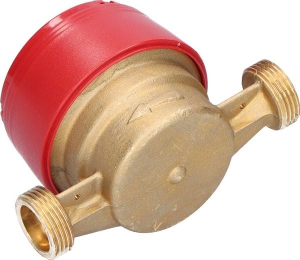 BMETERS antimagnetisk vannmåler GSD8-I varmt vann 1/2" AC Q3-1,6 m3/h Tmax:90°C L=110mm MID R100/R50 AM