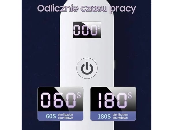 Usams mini UV-C-desinfeksjonslampe, ZB159XDD01 (US-ZB159)
