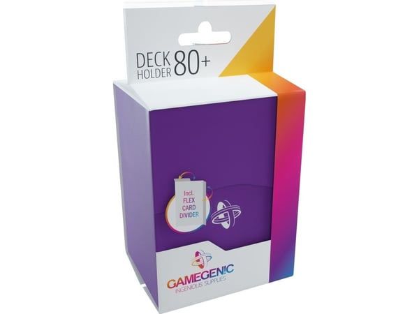 GameGenic Deck Holder 80+ Purple
