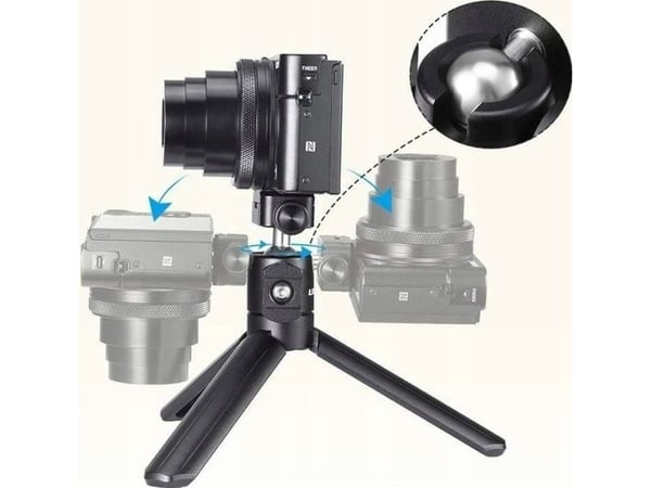 ULANZI kamerastativ i aluminium med ISO mikrofonholder / Ulanzi U-Pod