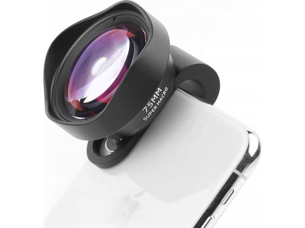 Ulanzi teleobjektiv 75 mm supermakro til telefon