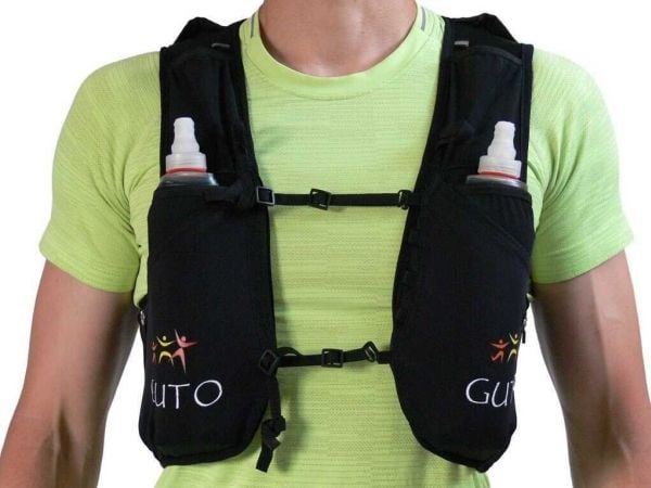 Guto løpe-/treningsekk/vest UltraFun svart M