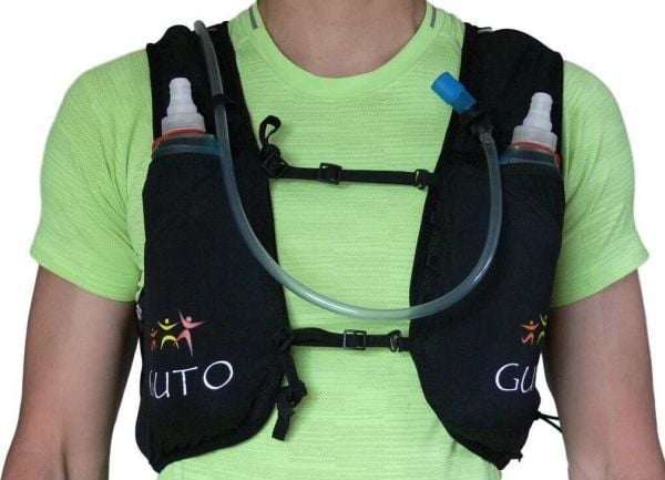 Guto løpe-/treningsekk/vest UltraFun svart M