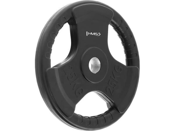 HMS Tok25 - vektplate gummiert 25 kg