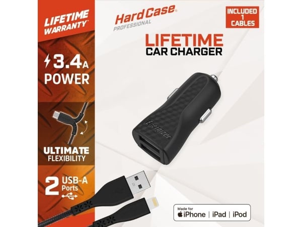 Energizer DC2CLLIM, Automatisk, Cigartenner/lighter, 1,2 m, Svart