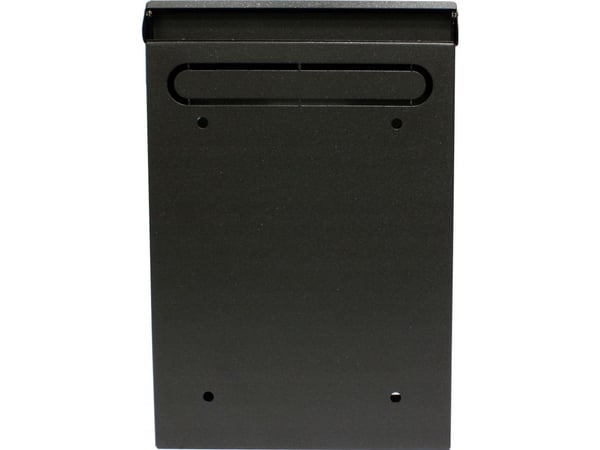 Metalplus postkasse svart-grå