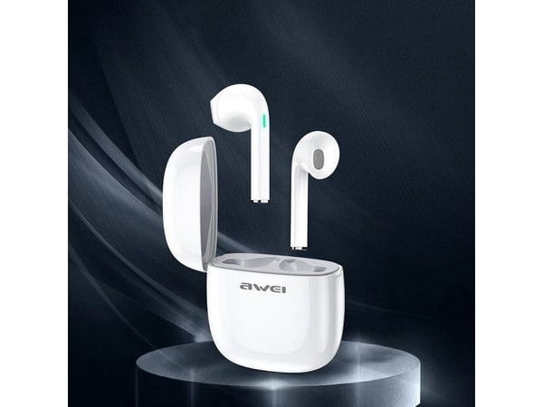 Bluetooth-kuulokkeet T28 TWS+telakka-asema Valkoinen