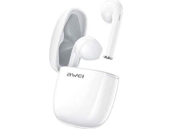 Bluetooth-kuulokkeet T28 TWS+telakka-asema Valkoinen