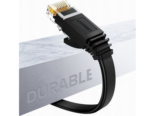 Ugreen Ugreen Internetkabel Ethernet Patchkabel Rj45 Cat 6 Utp 1000Mbps 20M Svart (20166)