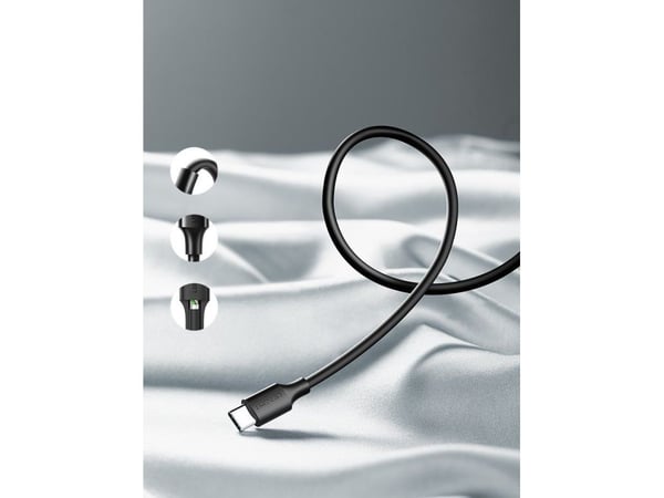USB-kaapeli Ugreen USB-A - USB-C 3 m musta (54452)
