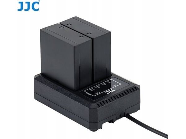 Lader til kamera JJC dobbel USB-lader til Olympus BLH-1 / BLH1