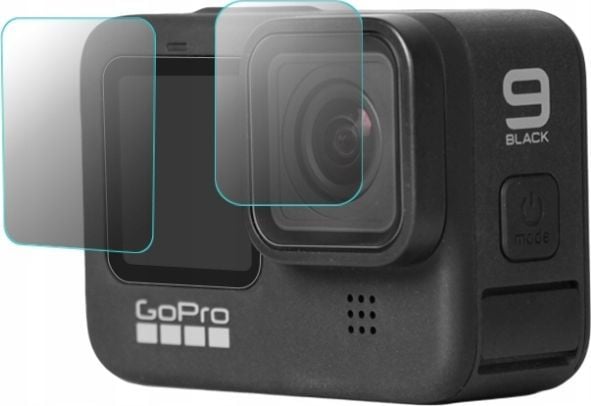 SunnyLife 3-in-1 Lcd-näytönsuoja + objektiivi Gopro Hero 9:lle Musta