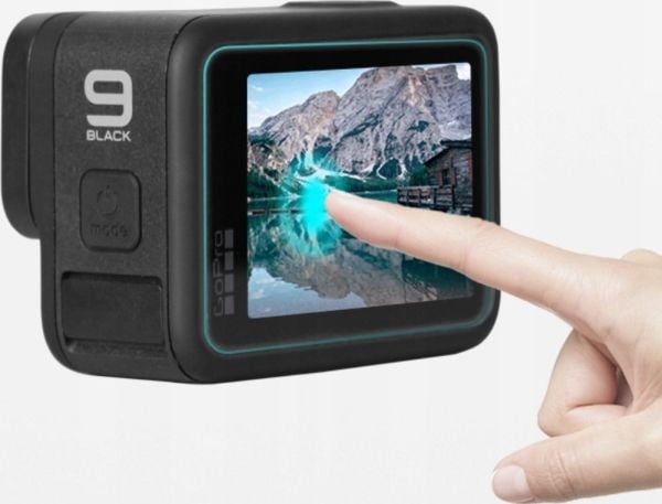 SunnyLife 3-in-1 Lcd-näytönsuoja + objektiivi Gopro Hero 9:lle Musta