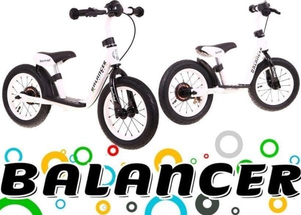 Løpesykkel SporTrike BALANCER hvit