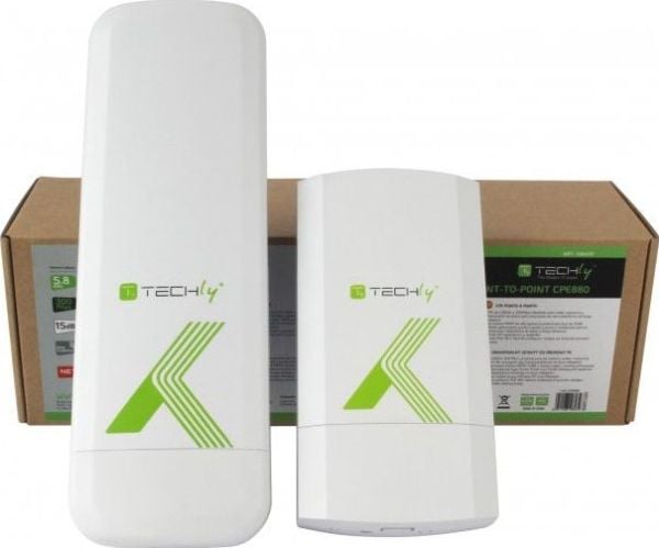 Techly I-WL-CPE120, 2,4 GHz, 300 Mbit/s