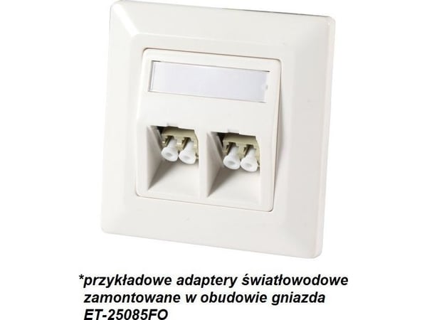 EFB Elektronik ET-25085FO, Valkoinen, akryylinitriilibutadieenistyreeni, 80 mm, 80 mm