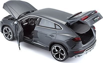 BBURAGO Lamborghini Urus, Bybil, Montert på forhånd, 1:18, Lamborghini Urus, Hankjønn, Grå
