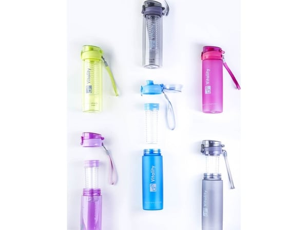 Varle drikkeflaske G21 60022128 (glatt/riller) 600 ml
